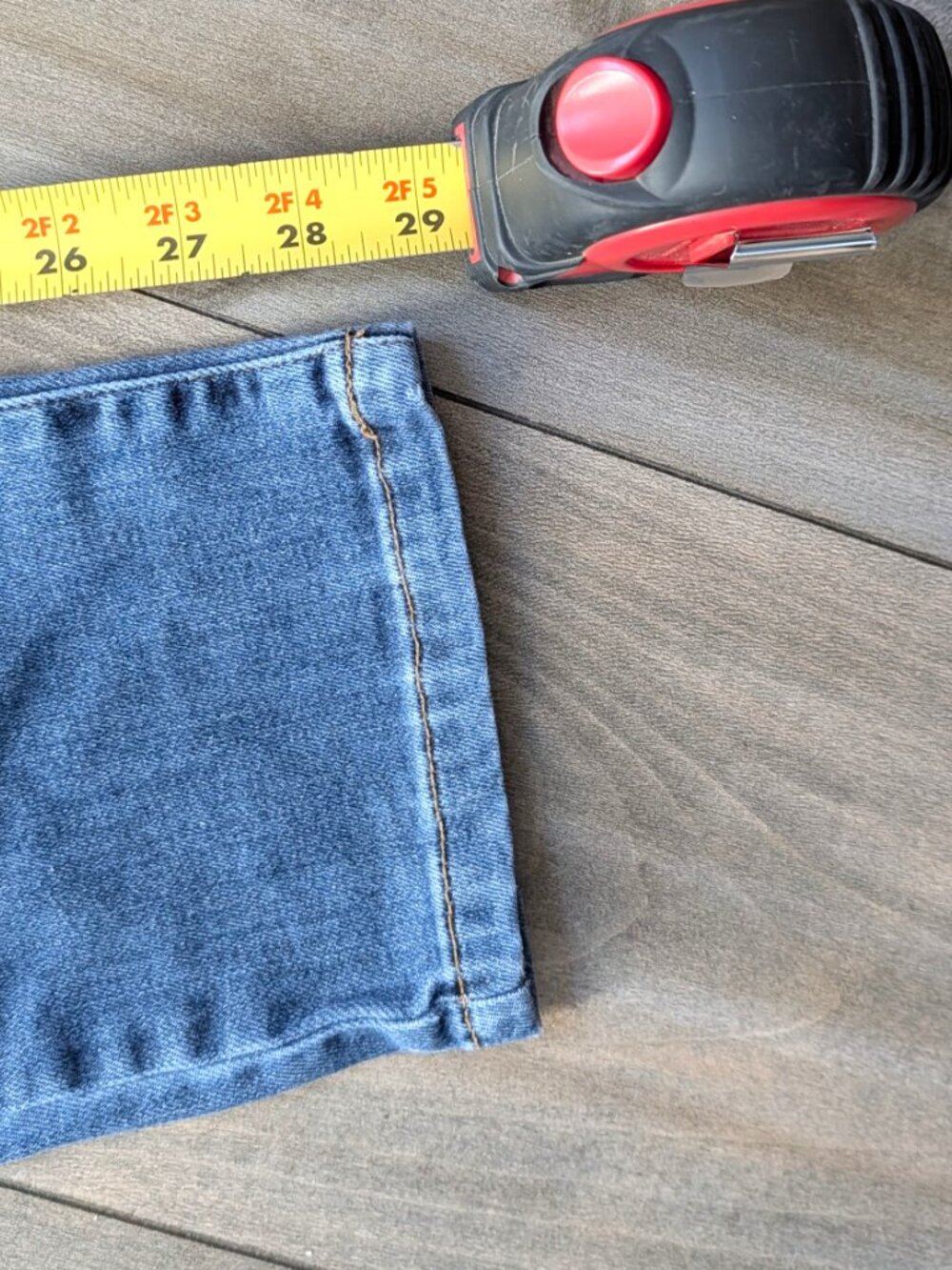 J. Jill Weekender Straight Leg Blue Jeans Size 8 - Picture 5 of 6